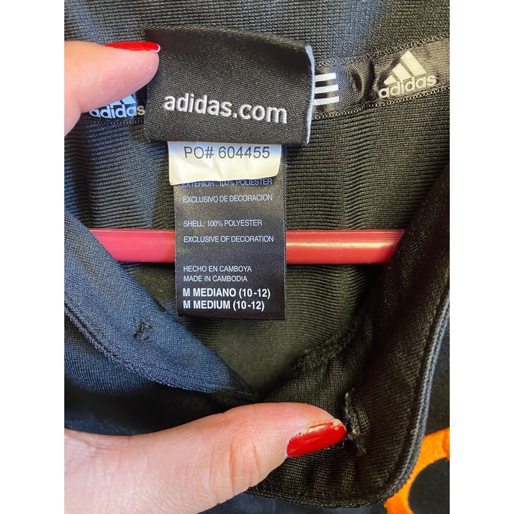 Adidas Baltimore Orioles Youth Baseball Jersey Black Orange Os Logo Size M 10-12 - Picture 5 of 11